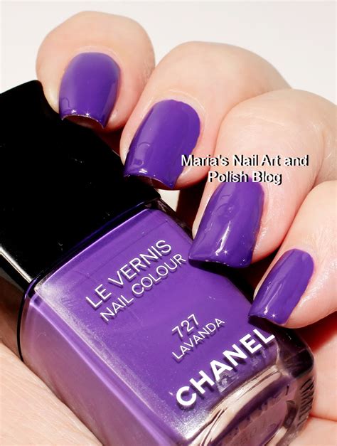 chanel 727|Chanel Lavanda (727) Le Vernis Nail Colour Review & Swatches.